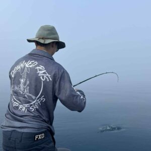 Swamp Rat Skiffs Grey Fishing Shirt